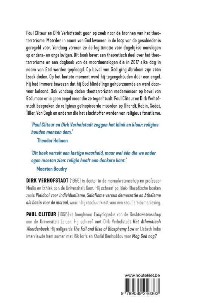 In naam van God - back cover