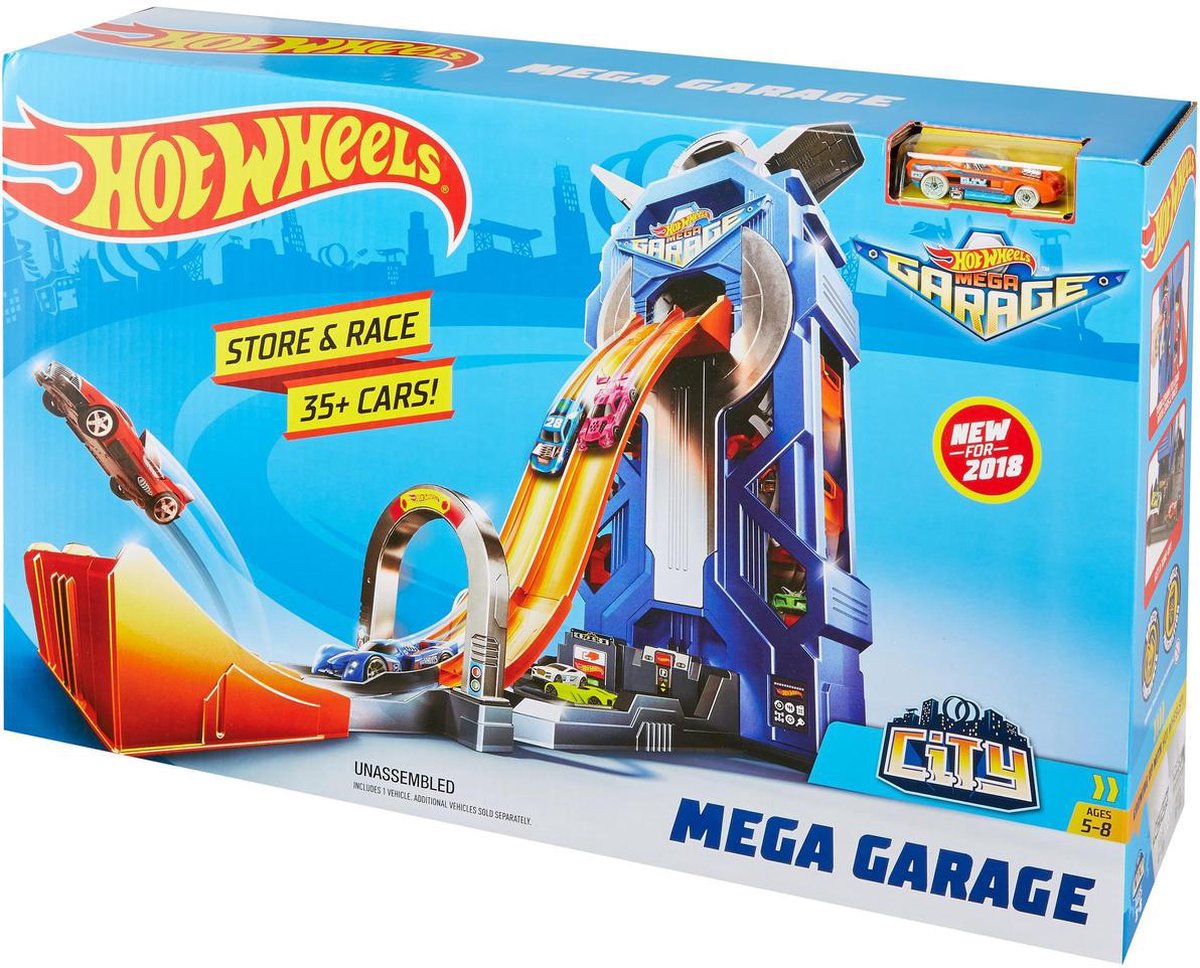 Schilderen Masaccio domesticeren Hot Wheels Ultimate Series Mega Garage - Speelgoedgarage | bol.com