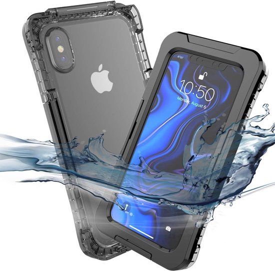 Waterdichte Hoesje voor iPhone Xs Max Waterproof Case tot 6 meter Heavy  Armor Stofdicht | bol.com