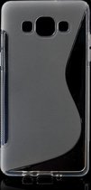 Geschikt voor Samsung Galaxy A5 TPU siliconen Hoesje S-Shape Transparant