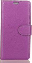 Book Case - Huawei Y6 (2018) Hoesje - Paars
