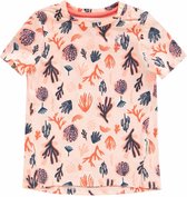 Tumble 'N Dry Meisjes T-shirt Estelle - Tropical Peach - Maat 80