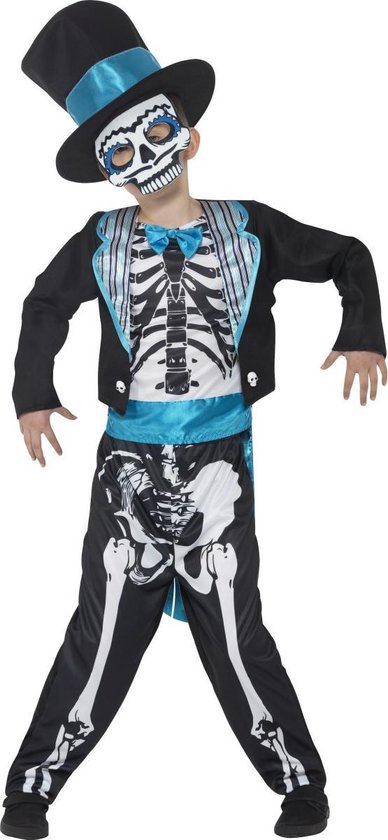 Day of the Dead Halloween kostuum voor jongen maat 134/140 | bol.com