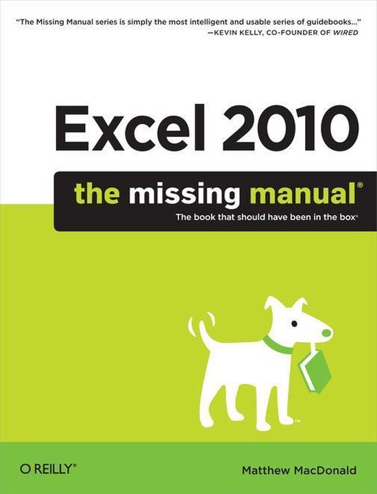 Excel 2010: The Missing Manual - cover