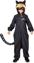 VIVING COSTUMES / JUINSA - Cat Noir Miraculous kostuum voor kinderen - 116/122 (6-7 jaar)