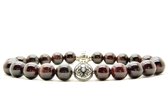 Beaddhism - Armband - Rioja - Hana - Sterling Zilver - 8 mm - 19 cm