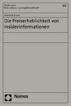 Die Preiserheblichkeit von Insiderinformationen