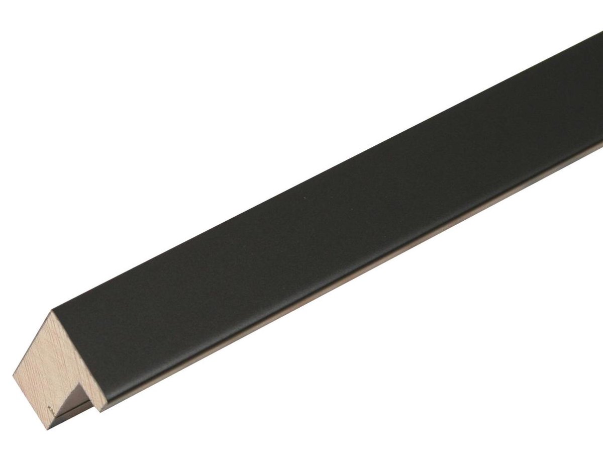 Deknudt Houten Multi Fotolijst Anna Voor 4 Foto's Met Dubbele Passe Partout 4x10x15 Cm Zwart Normaal Glas 2 Mm 2040400