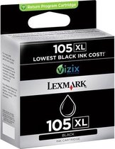 Lexmark 105XL - Inktcartridge / Zwart