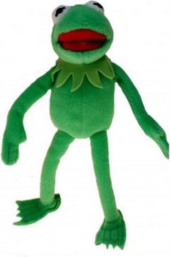 Pluche Kermit de Kikker knuffel 38 cm | bol