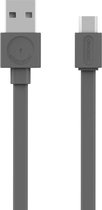 DesignNest - Micro-USB Kabel - Oplaadkabel - 1.5 Meter - Grijs