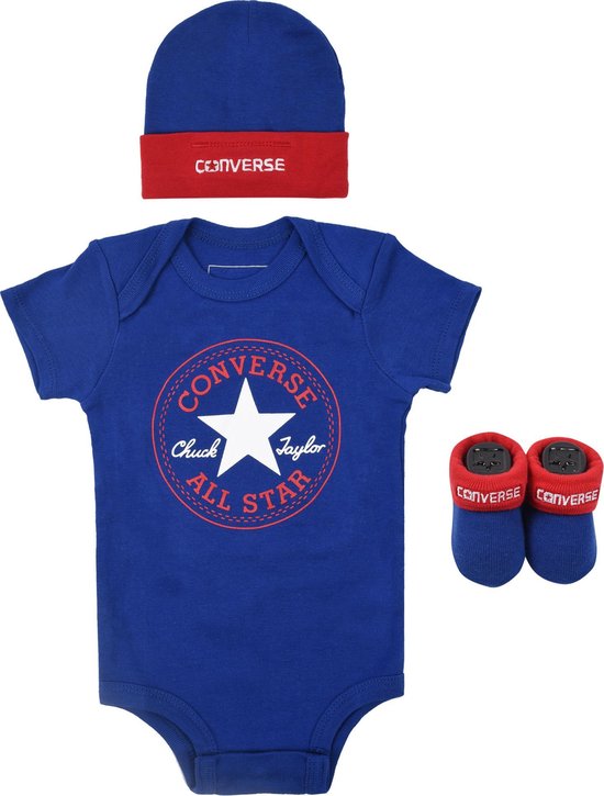 Converse Baby Gift Set - Blue - Maat 0-6M | bol.com