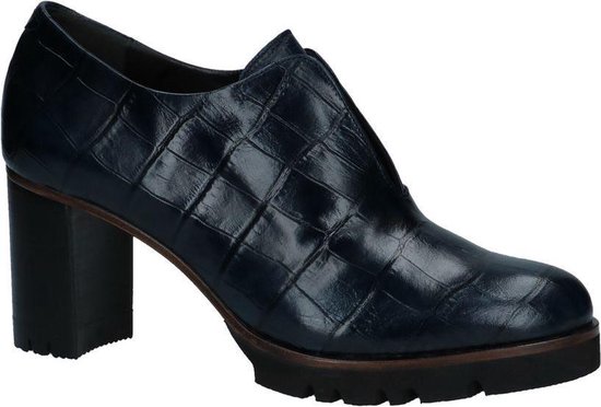 Donkerblauwe Enkelpumps Zinda met Blokhak | bol.com