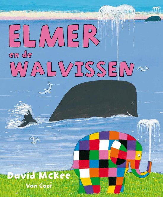 Elmer - Elmer en de walvissen - cover