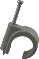 MEPA spijkerclip SP, kunstst, diam 19 - 22mm, rond (v/ronde kabel)