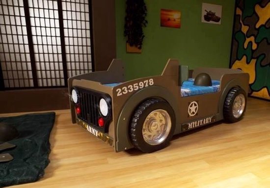 Naar behoren Vlak bagageruimte Autobed Kinderbed Jeep Car Inclusief bodem + matras GRATIS! | bol.com