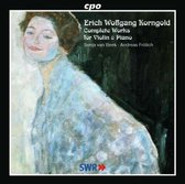 Korngold: Complete Works for Violin & Piano / Van Beek, Frolich