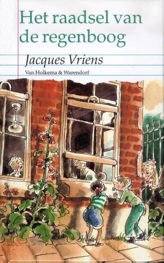 Cover van het boek 'Het raadsel van de regenboog' van Jacques Vriens