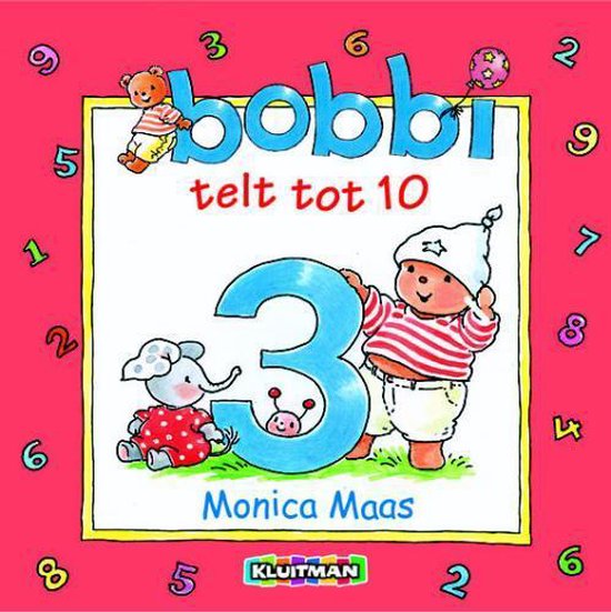 Cover van het boek 'Bobbi, telt tot tien' van Monica Maas