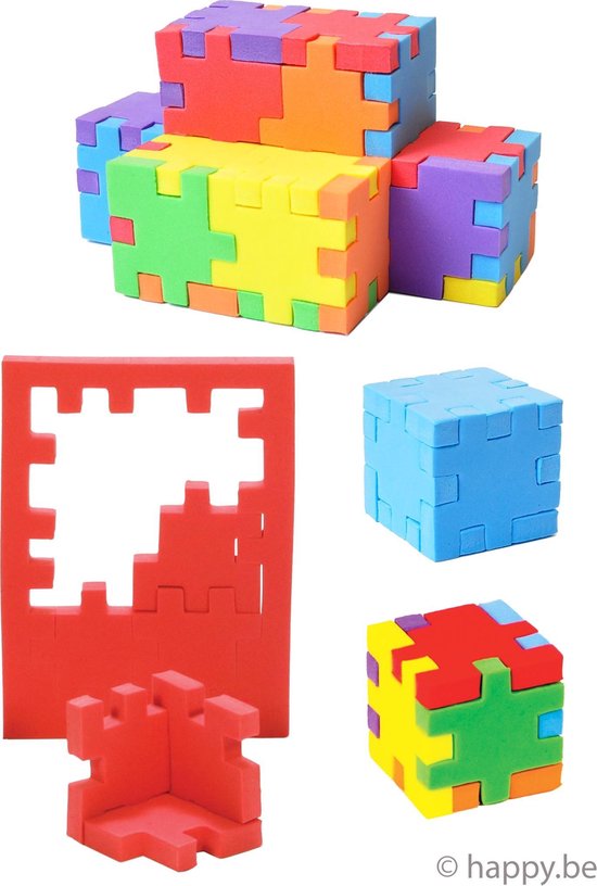 Happy Cube Display - 60 kubus puzzels | Games | bol.com