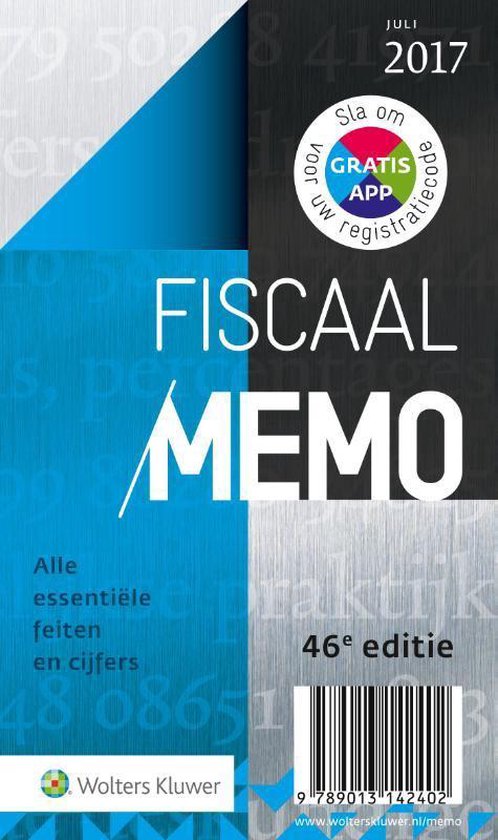 Fiscaal Memo juli 2017 - cover