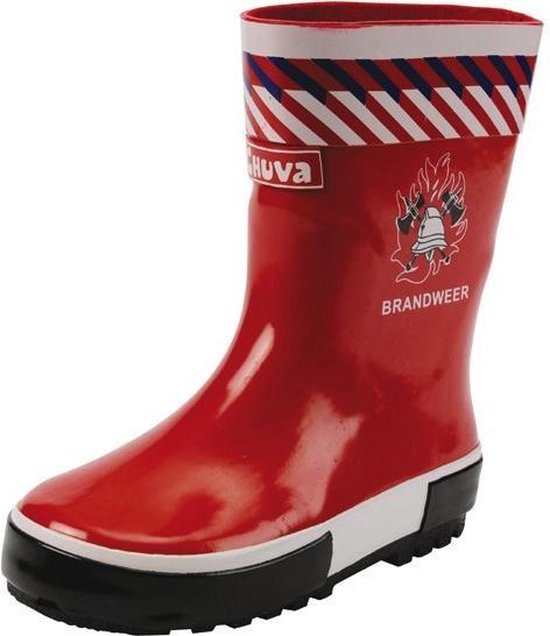 Gevavi Boots Brandweer Rood Rubber kinderlaarzen - maat 29 | bol.com