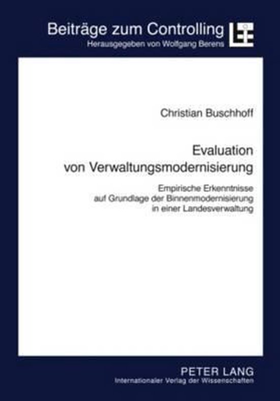 Evaluation von Verwaltungsmodernisierung - cover