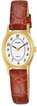 Pulsar PPGD76X1 horloge dames - bruin - edelstaal doubl�