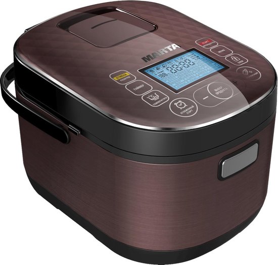 MARTA MT-1980 Multicooker (Red) (Russisch display) | bol.com
