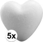 5 stuks Piepschuim harten 9 cm - Styropor vormen