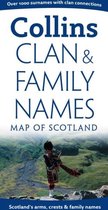Clan and Family Names Map of Scotland