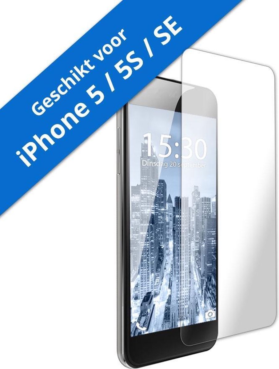 Tempered Glass Screenprotector - iPhone 5 / 5S / SE
