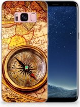 TPU-siliconen Hoesje Samsung Galaxy S8 Design Kompas