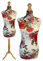 Advantage flower paspop met licht bruine sparkling driepoot 44/46