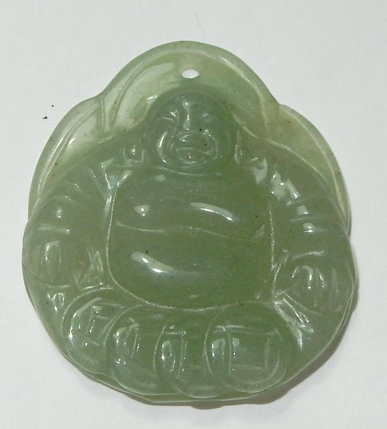 Jade Boeddha Geluks Hanger