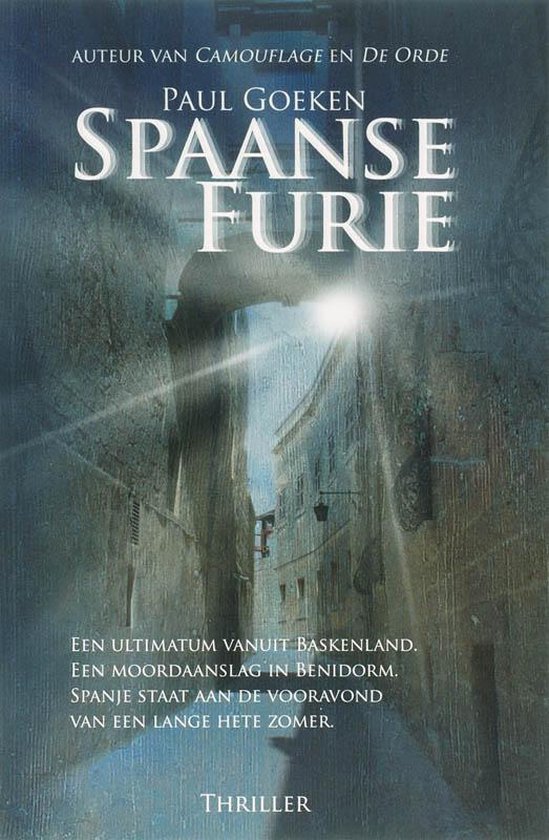 Cover van het boek 'Spaanse furie' van Paul Goeken