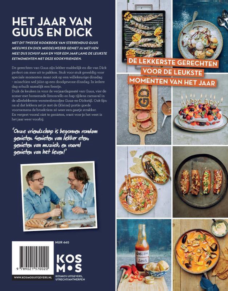 Het jaar van Guus en Dick - back cover