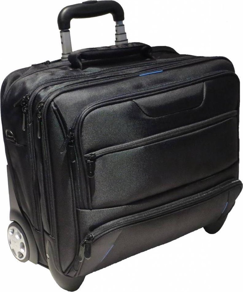 Dermata Business Laptop Trolley Nylon 3486NY Zwart