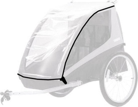 Thule - Regenhoes voor fietskar - Coaster/Coaster XT | bol.com