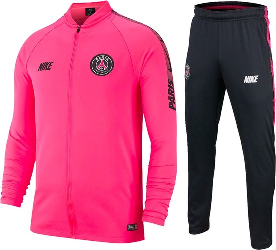 Nike Dry PSG Trainingspak - Maat XL - Mannen - roze/zwart | bol.com