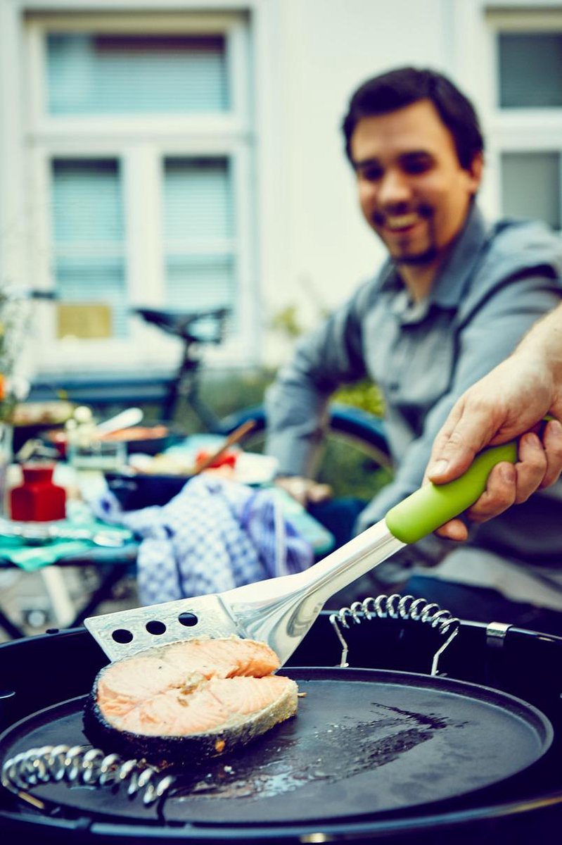 Outdoorchef Starter Cutlery Set 2-piece - Green. Silver