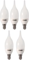 Calex LED Tip Kaarslamp 4.5-30W E14 2700K Mat (5 Stuks)