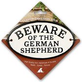 Beware of the German Shepherd - Gietijzer