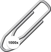 1000 stuks kleine paperclips 21 mm