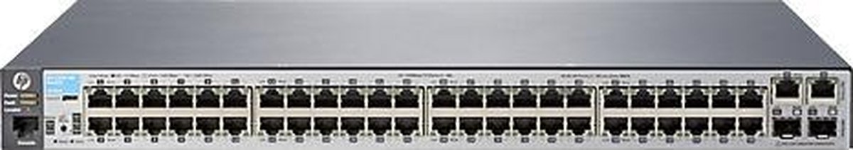 Aruba, a Hewlett Packard Enterprise company Aruba 2530-48 Managed L2 Fast Ethernet (10/100) 1U Grijs