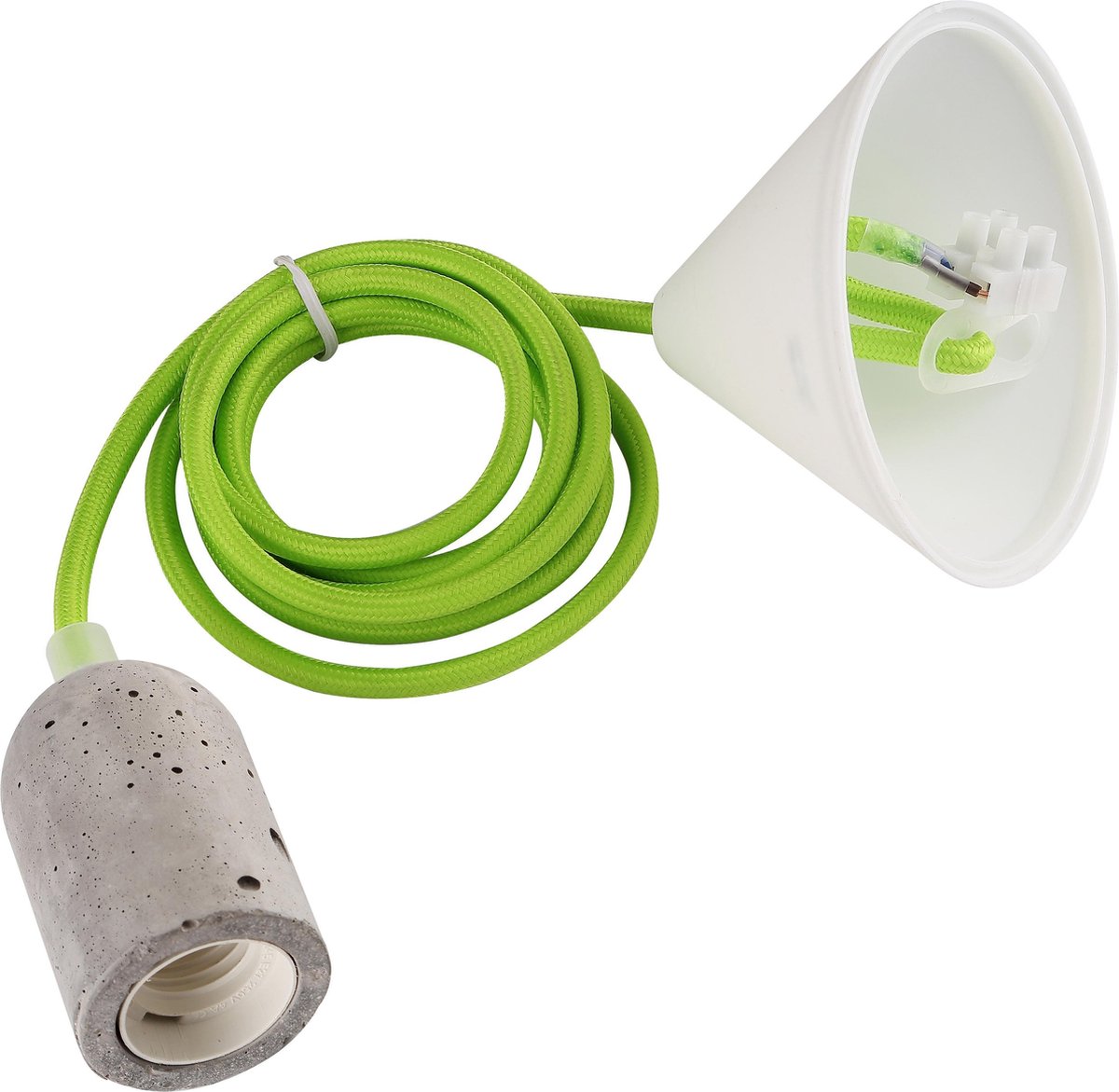 LED's Light hanglamp BETON Apple-Green