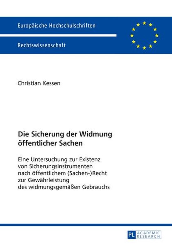 Europaeische Hochschulschriften Recht 5805 - Die Sicherung d ... - cover