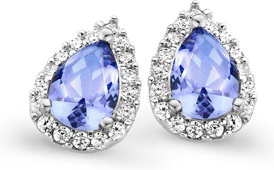 Orphelia - Clous d'oreilles en argent rhodié - ZO-7226 / BT - 1 cm