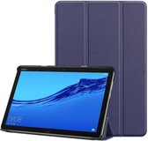 Huawei Mediapad M5 Lite 10 hoesje - Smart Tri-Fold Case - blauw