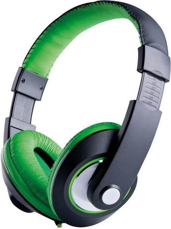 GRUNDIG Stereo koptelefoon hoofdtelefoon groen bedraad | bol.com